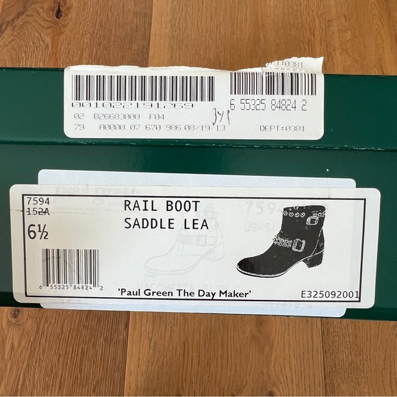 Paul Green Rail Boot Brown - Picture 6 of 8
